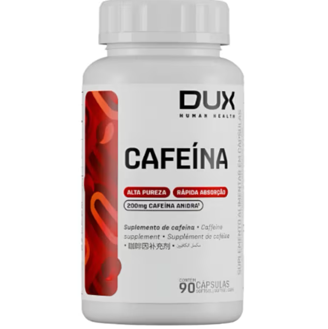 CAFEÍNA 90 CAPSULAS DUX NUTRITION