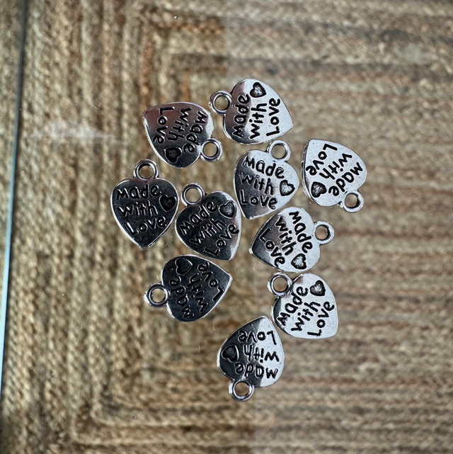 Lot de 10 breloques 