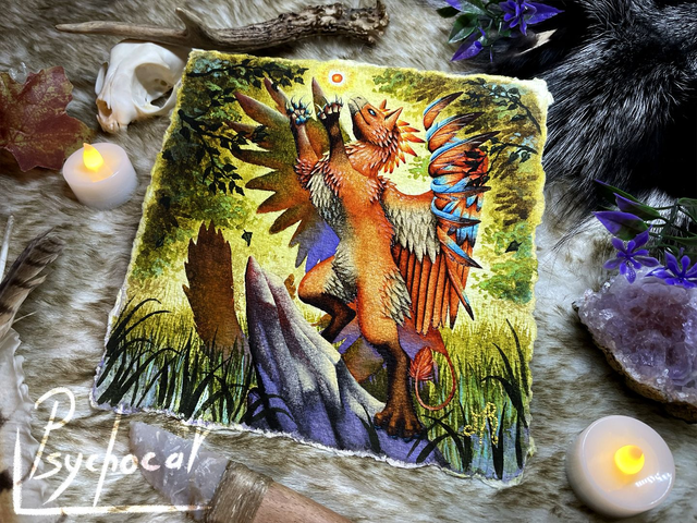 Anzû, le griffon de feu Original