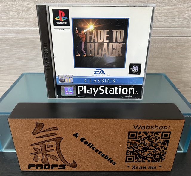 Sony Playstation 1 game : Fade To Black * Complete * PS1