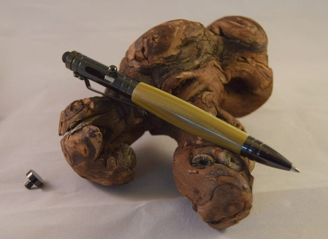 Bolt Action Pen - namaak schildpad schild
