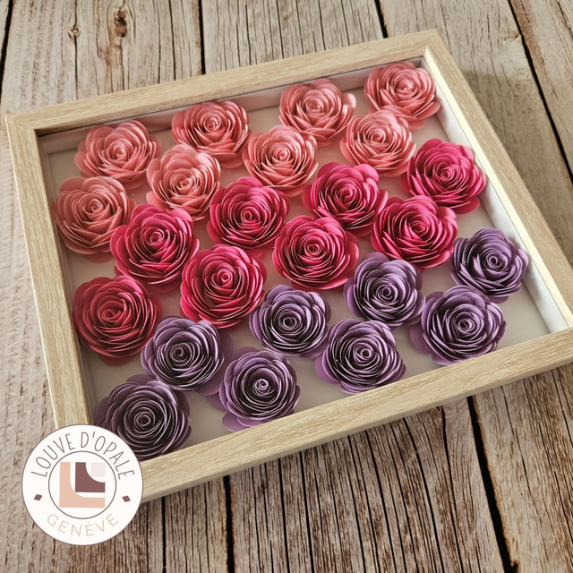 Cadre fleuri - Romantico