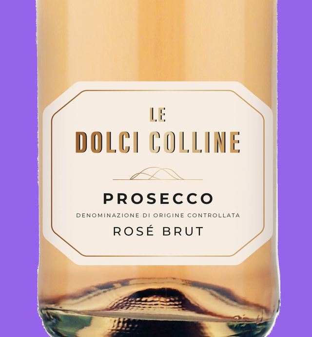 Le Dolci Colline Prosecco Rosé, NV, Veneto