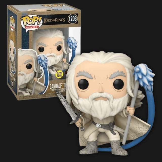 Lord of the Rings: Gandalf w/Sword &amp; Staff Earth Day 2022 Exclusive Pop! #1203