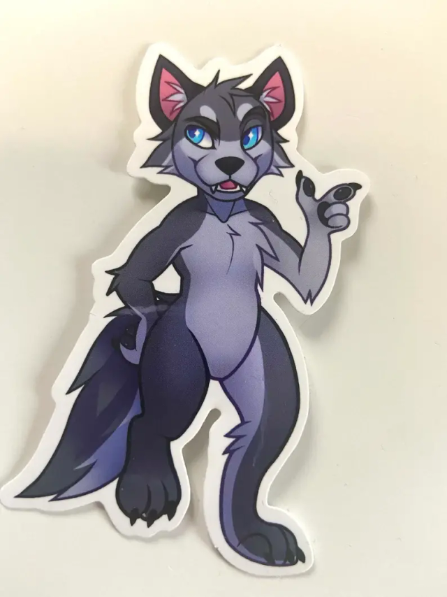 Wolf Full Body Sticker