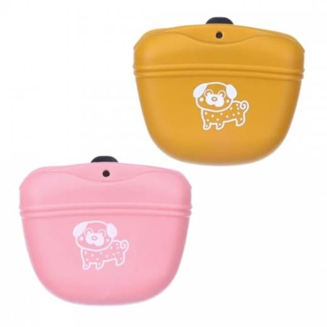 Poche à friandise jaune / rose