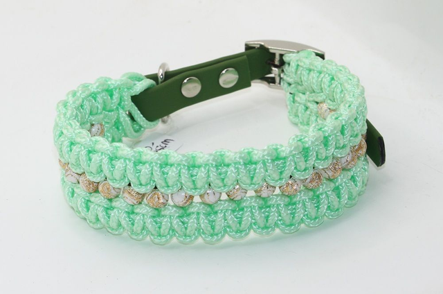 Collier Kentucky vert tendre