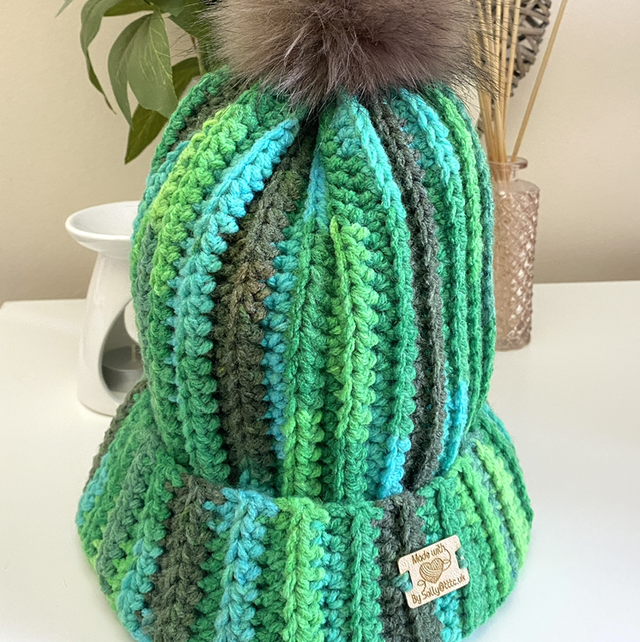 Handmade Crochet Beanie - Ombre Range