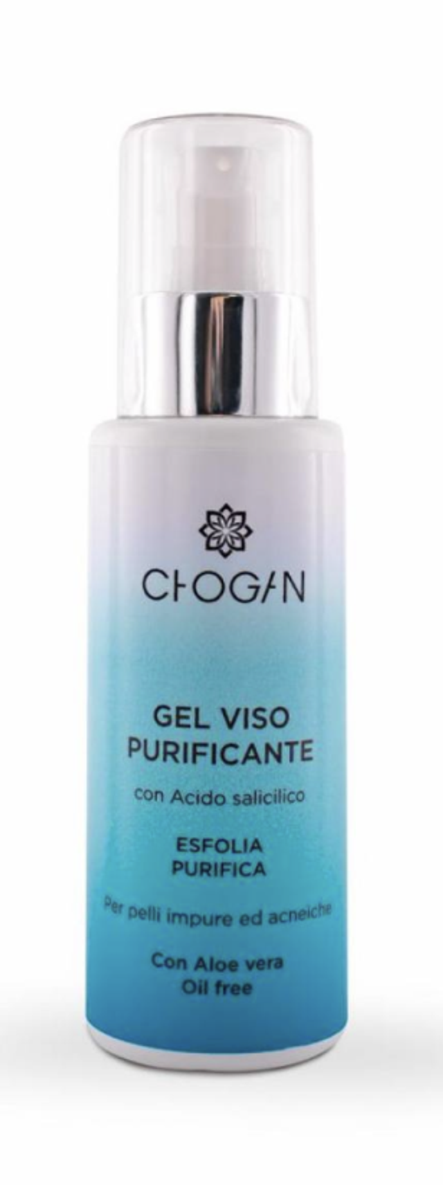 GEL POUR LE VISAGE PURIFIANT AVEC ACIDE SALICYLIQUE POUR LES PEAUX IMPURES ET AVEC ACNÉ