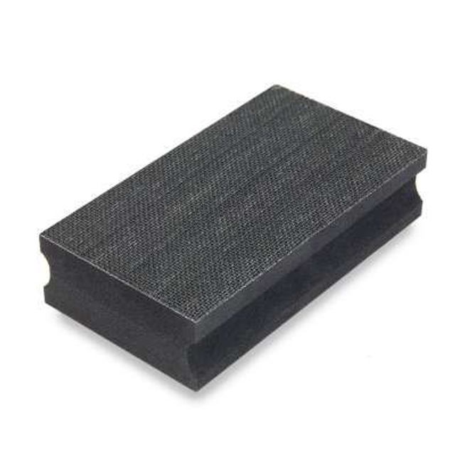 Schuurblok, 70 x 125 verzonken handgreep, Q622 dubbelzijdig handschuurblok