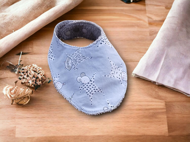 Bavoir Naissance à 6 mois réglable Oursons