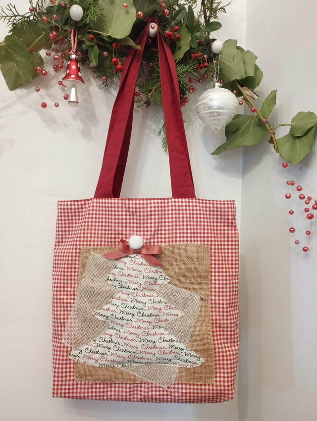 Tote Bag de Noël - Flocon de neige