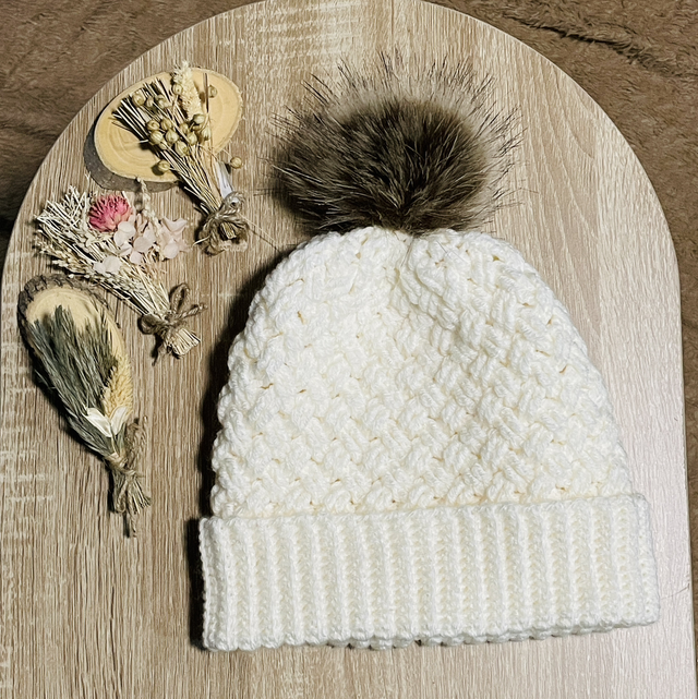 Bonnet tressé 
