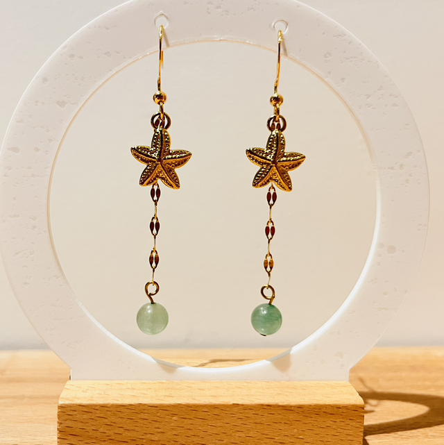 Étoile d’Aventurine - Pièce Unique 
