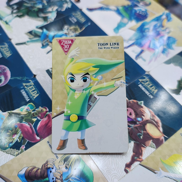Tarjeta Amiibo Toon Link The Wind Waker