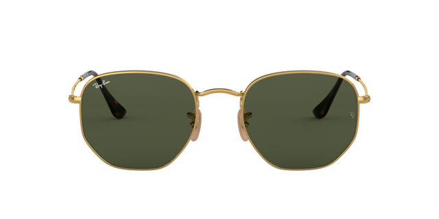Ray Ban RB3548N 001 Hexagonal