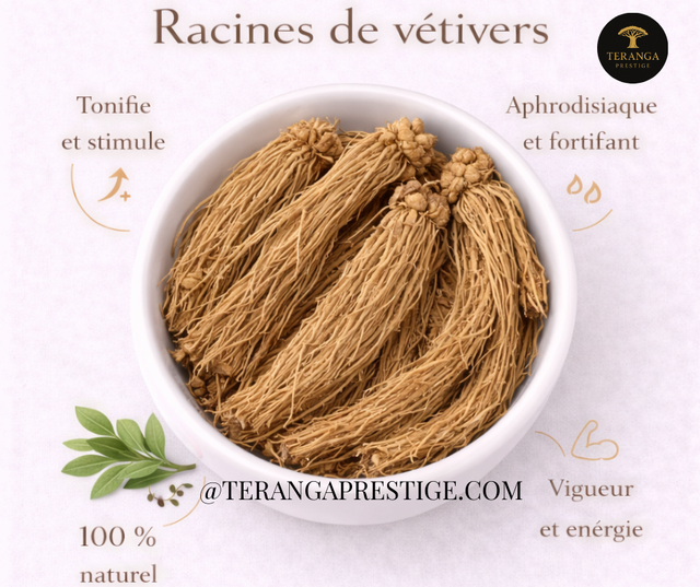 Racines de Vétiver