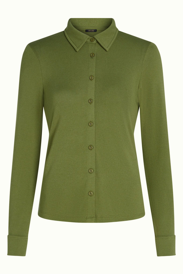 King Louie - Blouse Loral - Posey Green