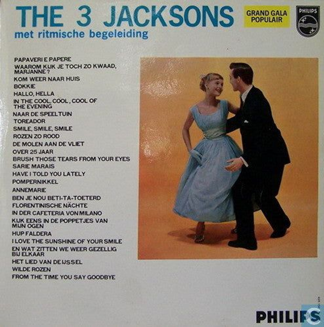 3 Jacksons - The 3 Jacksons Met Ritmische Begeleiding (10")
