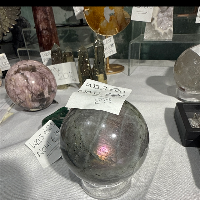 Purple flash lab sphere