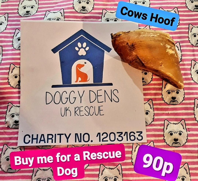 Cows Hoof for Doggy Dens Uk🐕🇬🇧❤