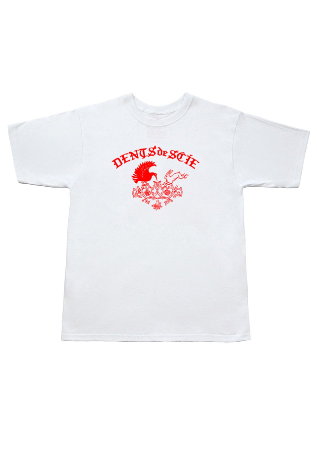 Dents de Scie® Heraldry Tee-shirt Blanc