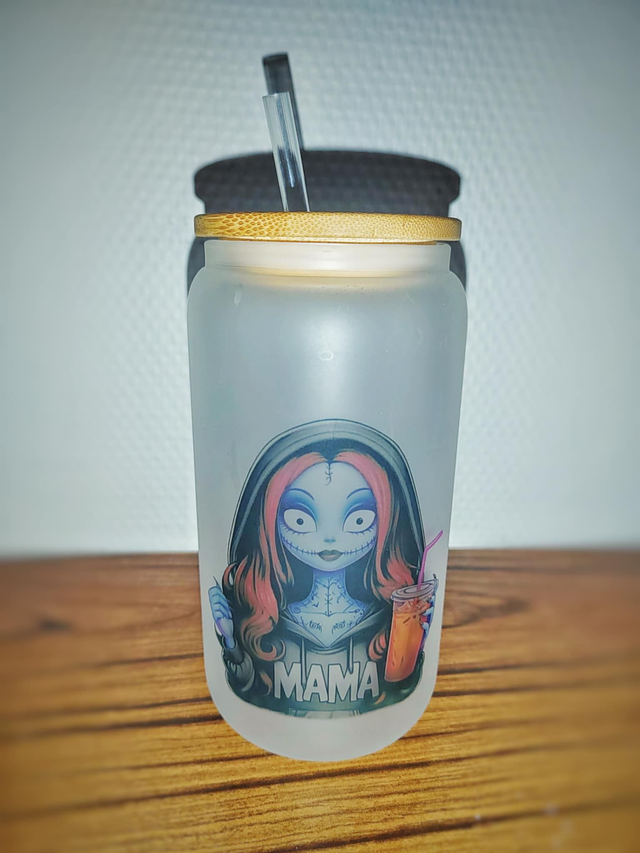 Verre avec paille 