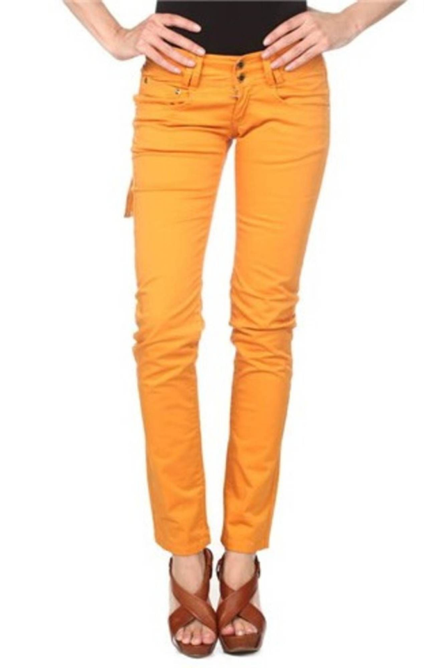 PHARD PANTALONE DONNA GIALLO