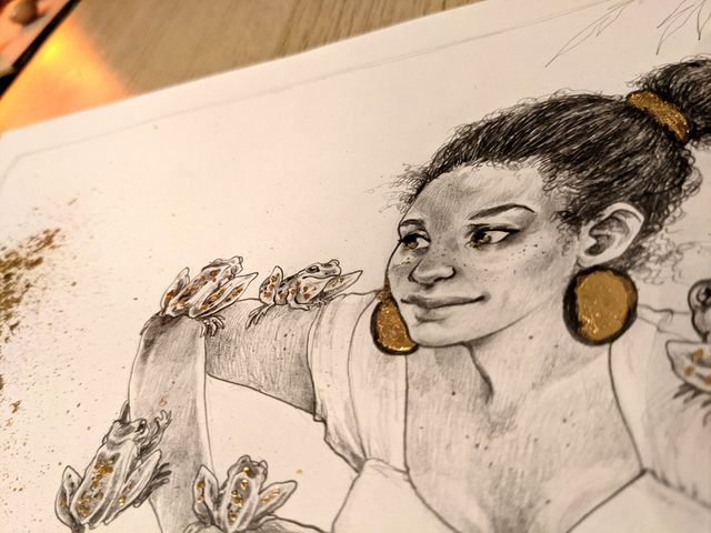 Dendrobates, Format A4, 21 x 29,7 cm