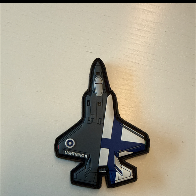 F35 patch - Finnish flag
