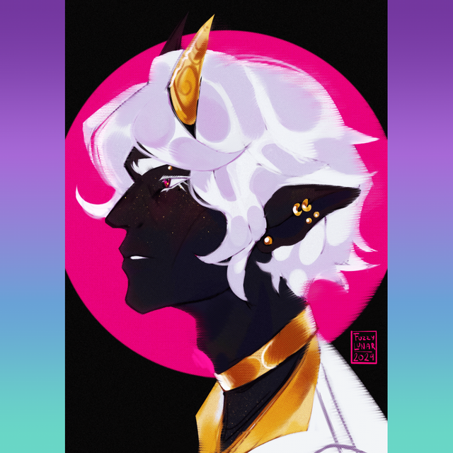 OC Series - Afon Portrait Print