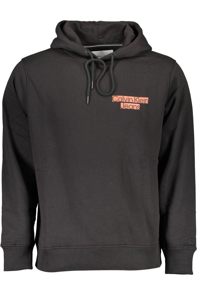 2559CALVIN KLEIN FELPA SENZA ZIP UOMO NERO