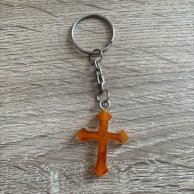 Porte-clés croix
