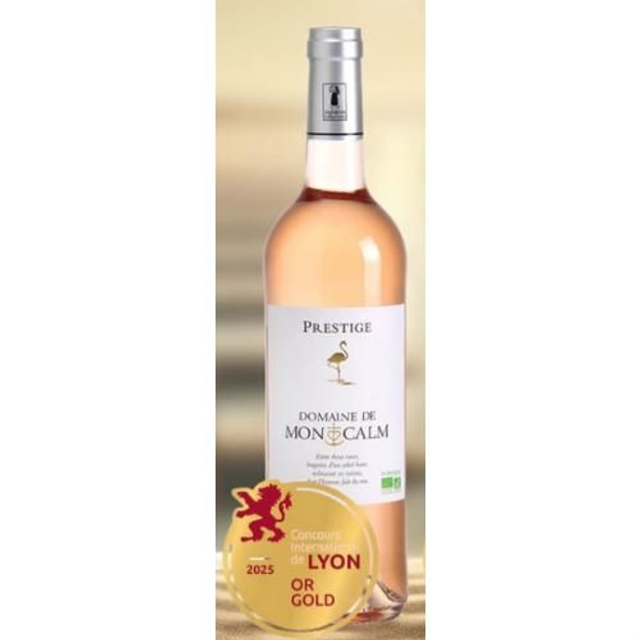 AOP SABLE DE CAMARGUE - PRESTIGE - DOMAINE DE MONTCALM RSE BIO 0.75 L