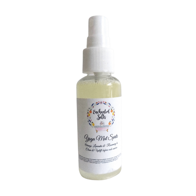 Yoga Mat Spray - Lavender, Rosemary &amp; Orange