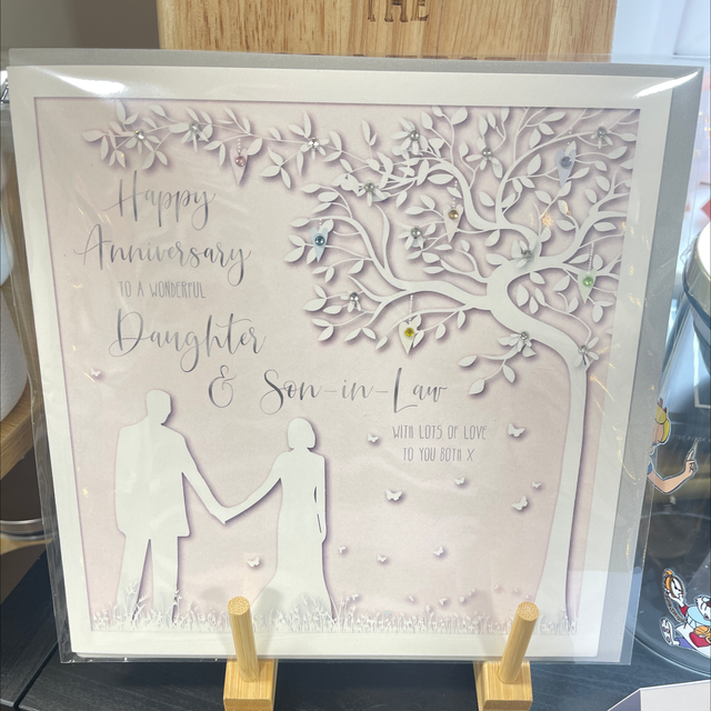 Happy anniversary daughter and son in law 