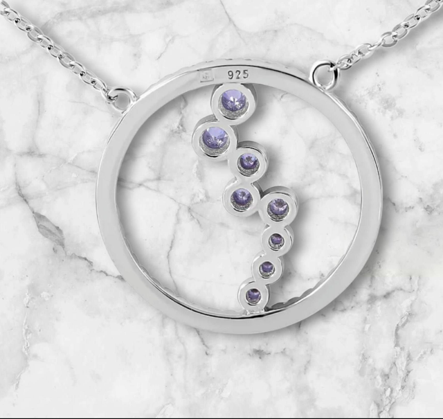 Beautiful Design AA CZ Necklace.