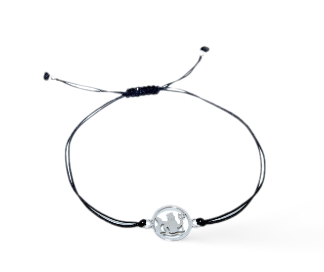 Armband Sternzeichen rhodiniert