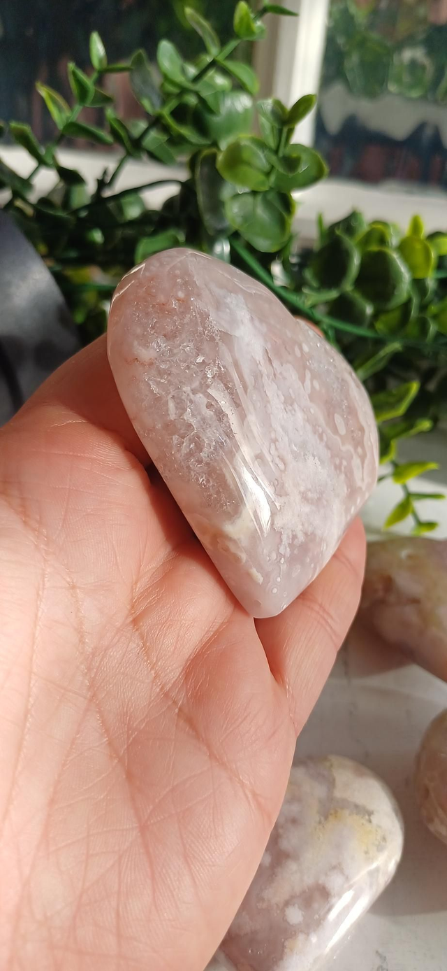 Pink Amethyst Heart No. 1