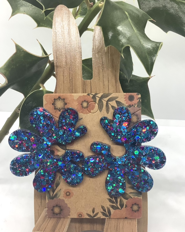 Boucles d&#039;oreilles Jolies Fleurs