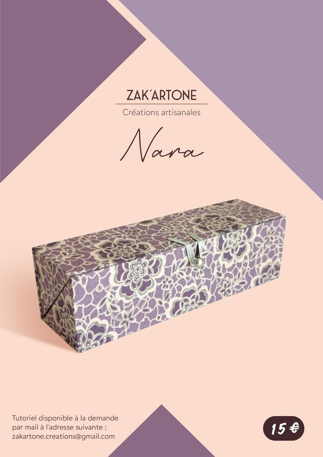 Kit cartonnage Boite "NARA"