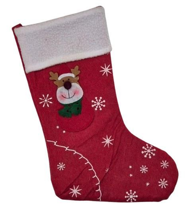 Chaussette de Noël personnalisable et  décorative