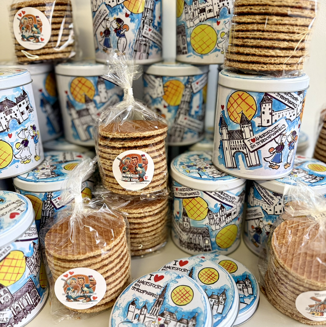Stroopwafels incl. Amersfoort bewaarblik