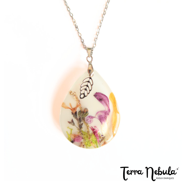 Collier Fleuri Méditation en pleine Nature | CO014