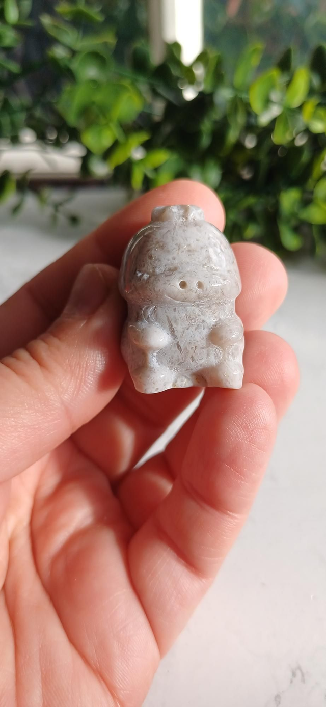 Pink Amethyst Baby Dino no. 1