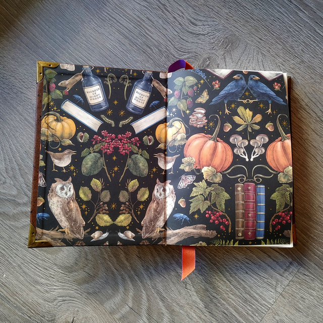 Grimoire cuir "Sorcellerie"