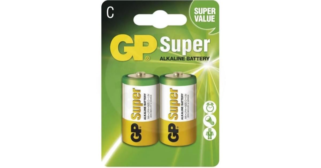 GP Batteries Super Alkaline C-batteri 14A/LR14