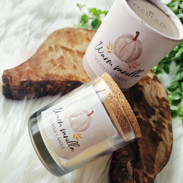 Elements Warm Vanilla Candle 