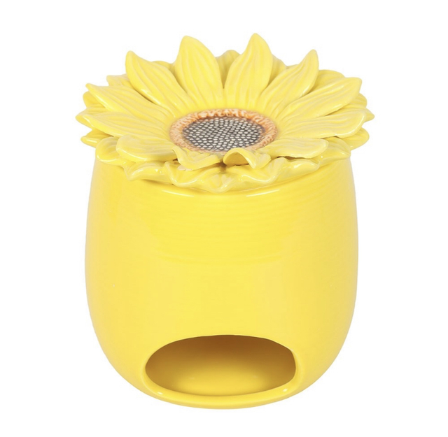 Sunflower yellow Tealight wax burner