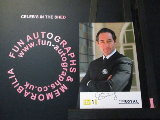 Robert Cavanah (Adam Carnegie) Original Pre-Print Yellow The Royal 6x4 Cast Card (1)